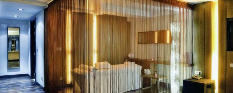 Nh Collection Madrid Palacio De Tepa Kültér fotó A room at the Mandarin Oriental, Barcelona